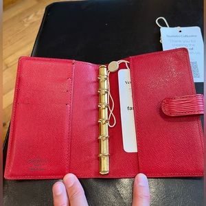 Louis Vuitton Agenda Day Notebook Authentic